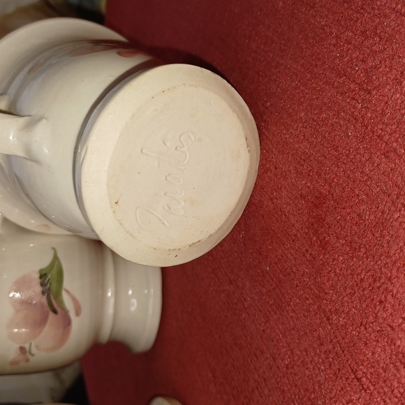 Vintage‎ handmade pottery / Fågelmara Krukmakeri Sweden / set of 3 mugs - Picture 3 of 3